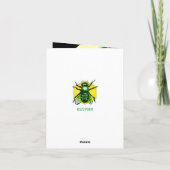 グリーンPCB基板、電子部品プリント回路 サンキューカード (裏面)