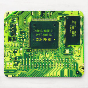 グリーンPCB基板、電子部品プリント回路 マウスパッド