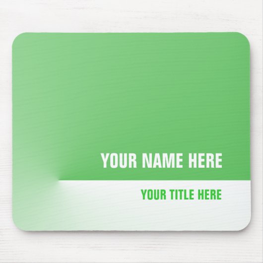 グリーンPro マウスパッド (正面)