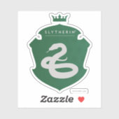 グリーンSLYTHERIN™クラウン付きクレスト シール (シート)