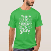グリーンSt patricks day Tシャツ (正面)