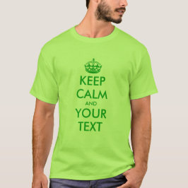 グリーンSt patricks dayTシャツ |保落ち着いて… Tシャツ