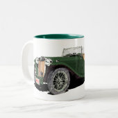 グリーンTC ツートーンマグカップ (正面左)