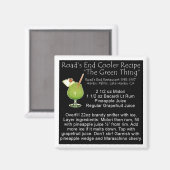 グリーンThingレシピ マグネット (正面/裏面)