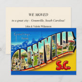 グリーンVILLE SC 地図 お引越しのお知らせ (正面/裏面)