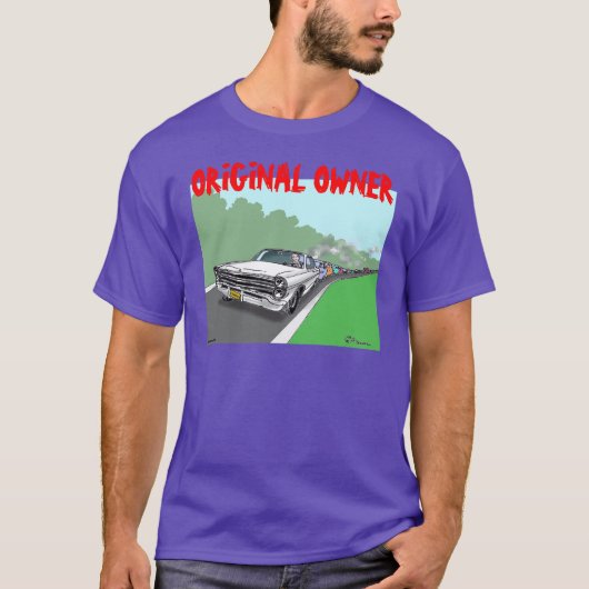グリーンWeenii「オリジナルオーナー」シャツ(黒) Tシャツ (正面)