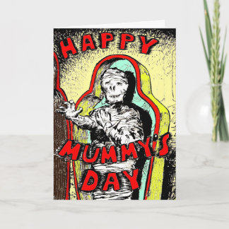 グリーンWeenii "Happy Mummy's Day"グリーティングカード カード