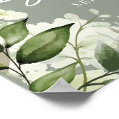 グリー ネイチャー サイン シンプル ウェルカム サイン (角)