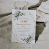 グリー ネイチャー 50周年 結婚式招待状 - EAC195 招待状