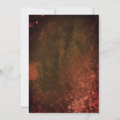 グリ不気味ームリーパー墓地ハローウィンパーティ 招待状 (裏面)