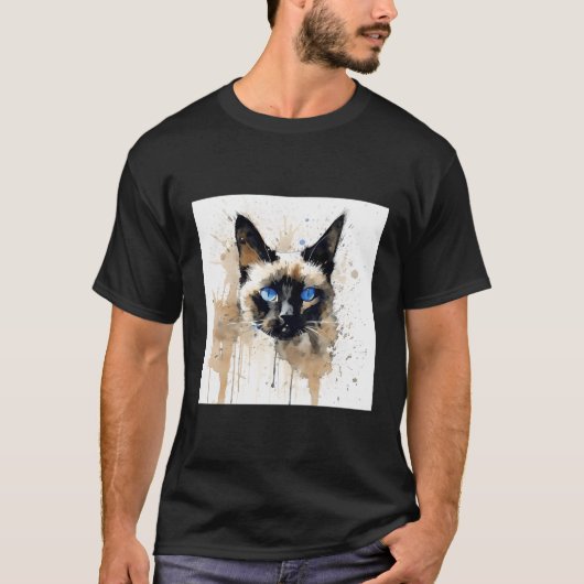 グリ動揺してンギーなパンキーな落書き猫Xvi Tシャツ (正面)