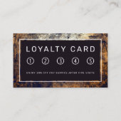 グリ素朴ーム ロイヤリティカード (裏面)