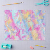 グリ絵を描ング – 花模様-5- 薄葉紙 (クラフト)