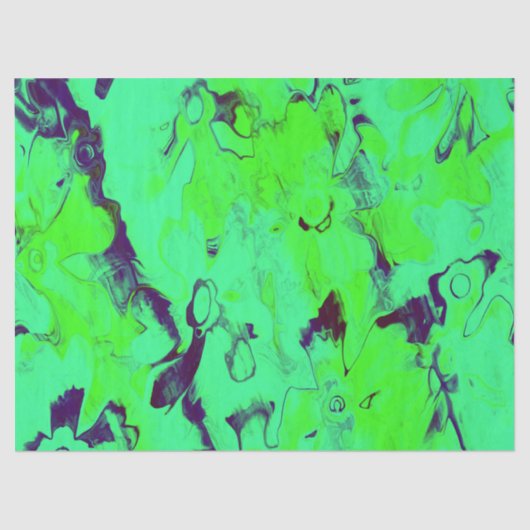 グリ絵を描ン-花模様-15-ティッシュペーパー 薄葉紙 (正面)