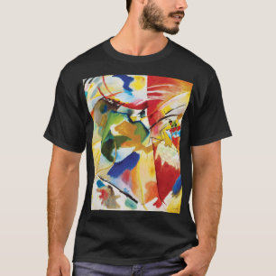 グリ絵画ーンセンター付きワジリー・カンディンスキー Tシャツ