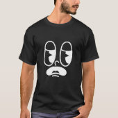 グルギーの不具合顔 Tシャツ (正面)