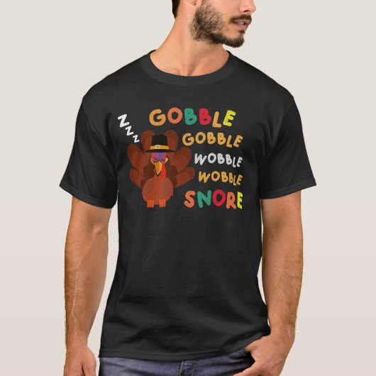 グルグルうとうとサンクスギビング Tシャツ (正面)