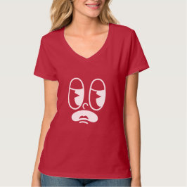 グルグル顔 Tシャツ