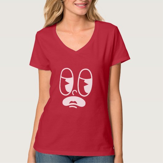 グルグル顔 Tシャツ (正面)