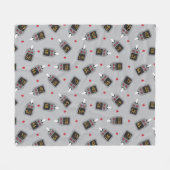 グルコメータ フリースブランケット (正面(横))