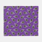 グルコメータ フリースブランケット (正面(横))