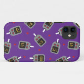 グルコメータ Case-Mate iPhoneケース (裏面(横))