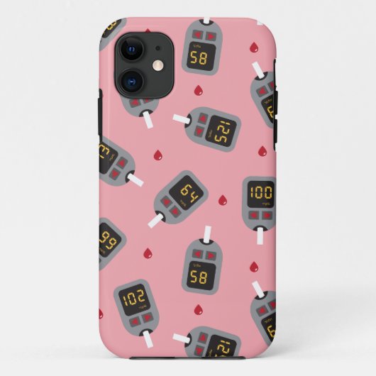 グルコメータ Case-Mate iPhoneケース (裏面)