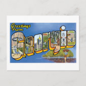 グルジアからのご挨拶！ ポストカード (正面)