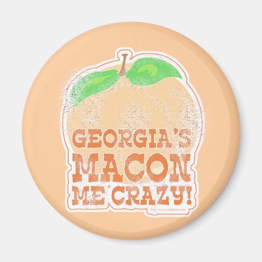 グルジアのマコン熱狂する! マグネット (正面)