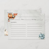 グルジアの基本レシピカード エンクロージャーカード (正面/裏面)