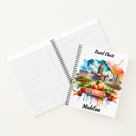 グルジアの活気あるランドマークを探索する ノートブック (内部)