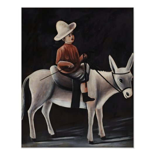 グルジアの画家ニコ・ピロスマーニの絵画 フォトプリント            (正面)