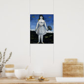 グルジアの画家ニコ・ピロスマーニの絵画 ポスター (キッチン)