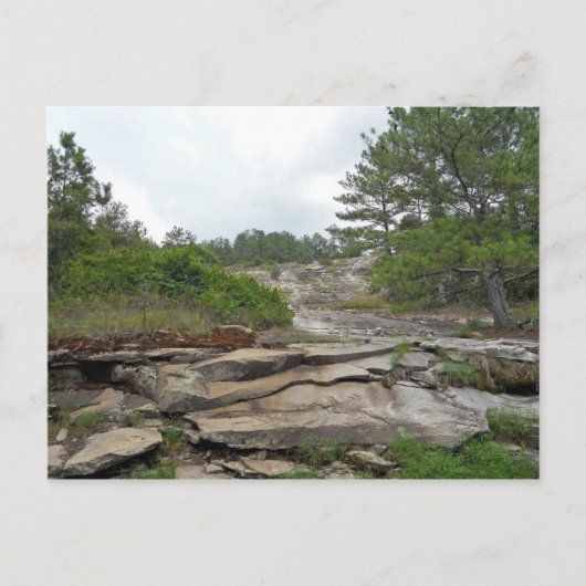 グルジアの石山 ポストカード (正面)