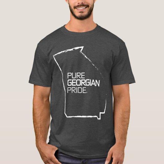 グルジアの純粋な誇り Tシャツ (正面)