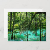 グルジアの素晴らしい観光スポット ポストカード (正面/裏面)