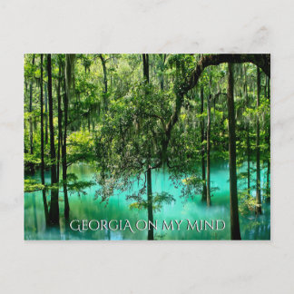 グルジアの素晴らしい観光スポット ポストカード