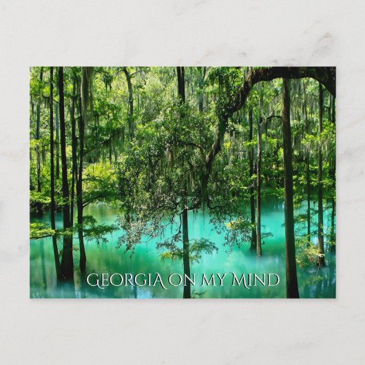 グルジアの素晴らしい観光スポット ポストカード (正面)