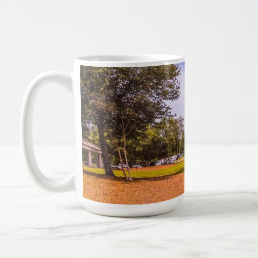 グルジアへようこそ コーヒーマグカップ (左)