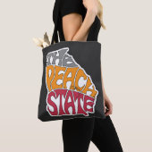 グルジアニックネームワードアート トートバッグ (クローズアップ)