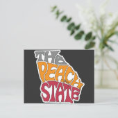 グルジアニックネームワードアート ポストカード (スタンド正面)