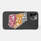 グルジアニックネームワードアート Case-Mate iPhoneケース (裏面(横))