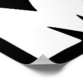 グルジアホームハート州ポスターサイン ポスター (角)