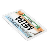 グルジアライセンスプレートフレキシブル マグネット (右側)