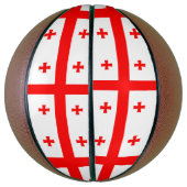 グルジア国旗とフルサイズバスケットボール バスケットボール (縦)