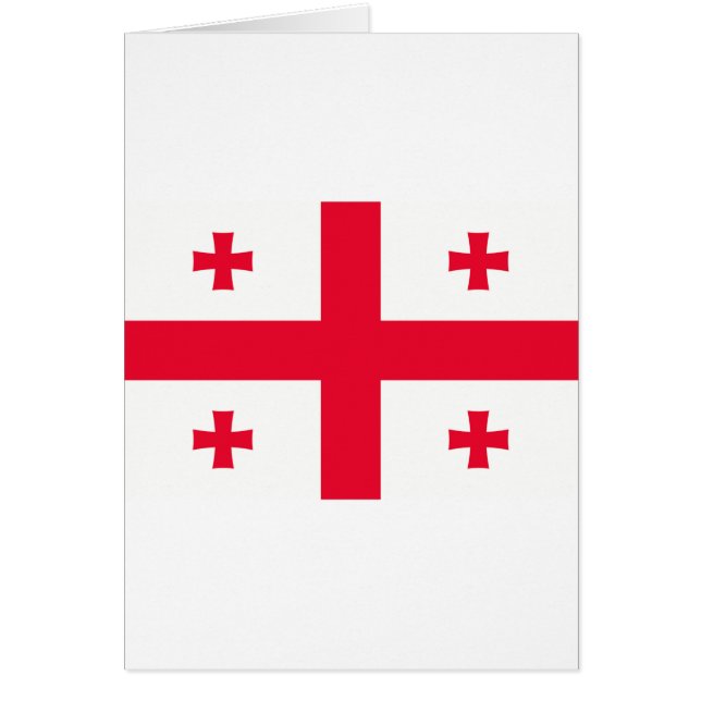 グルジア国旗 (正面)