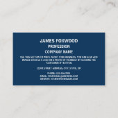 グルジア国旗、グルジア国旗 名刺 (裏面)