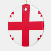 グルジア国旗 セラミックオーナメント (左)