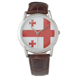 グルジア国旗 腕時計
