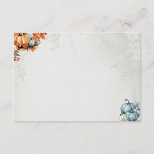 グルジア基本空白のレシピカード エンクロージャーカード (正面)